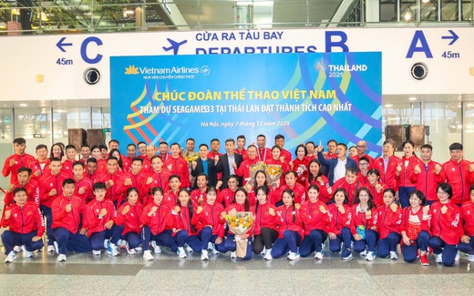 Đoàn Thể thao Việt Nam chính thức lên đường dự SEA Games 33