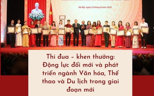 Thi đua- khen thưởng: Động lực đổi mới và phát triển ngành Văn hóa, Thể thao và Du lịch trong giai đoạn mới