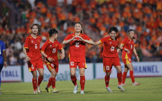 Vòng loại Asian Cup nữ 2026, bảng E: Đội tuyển nữ Việt Nam thắng đậm Maldives 7-0