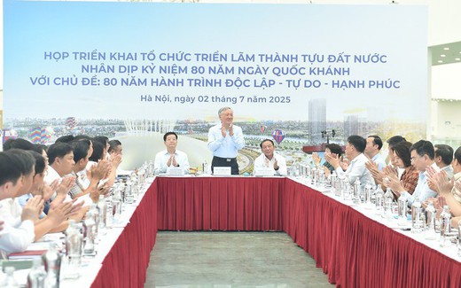 Đến 15/8 phải hoàn thành công tác chuẩn bị tổ chức Triển lãm 