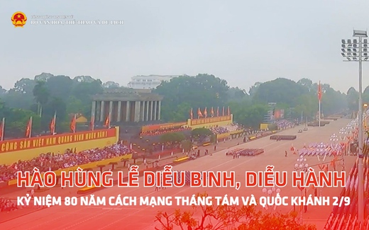 Hào hùng lễ diễu binh, diễu hành kỷ niệm 80 năm Cách mạng tháng Tám và Quốc khánh 2/9