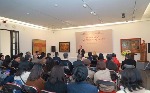 Bảo tàng Mỹ thuật Việt Nam tiếp nhận gần 1.000 tác phẩm mỹ thuật 