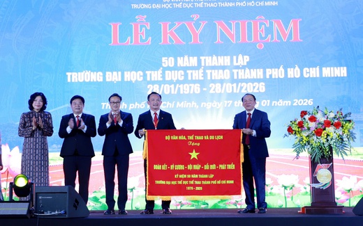 Trường Đại học Thể dục Thể thao Thành phố Hồ Chí Minh: Nửa thế kỷ bền bỉ kiến tạo giá trị cho Thể thao Việt Nam