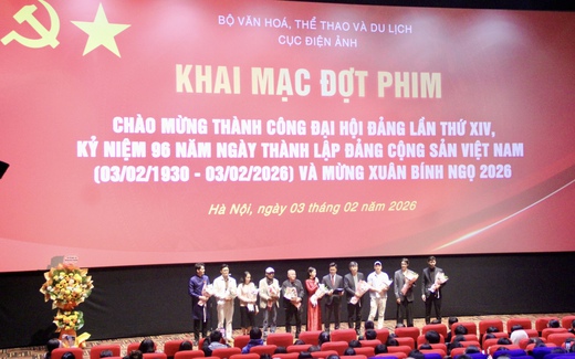Khai mạc đợt phim Chào mừng thành công Đại hội Đảng lần thứ XIV, Kỷ niệm 96 năm Ngày thành lập Đảng Cộng sản Việt Nam