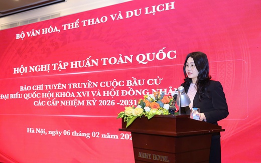 Hội nghị toàn quốc tập huấn tuyên truyền cuộc bầu cử đại biểu Quốc hội khóa XVI và HĐND các cấp nhiệm kỳ 2026-2031