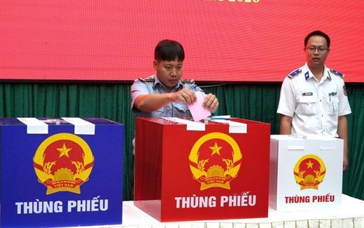 Quy trình bỏ phiếu bầu cử đại biểu Quốc hội và HĐND các cấp