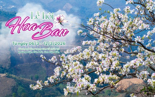 Nhiều hoạt động hấp dẫn tại Lễ hội Hoa Ban năm 2026