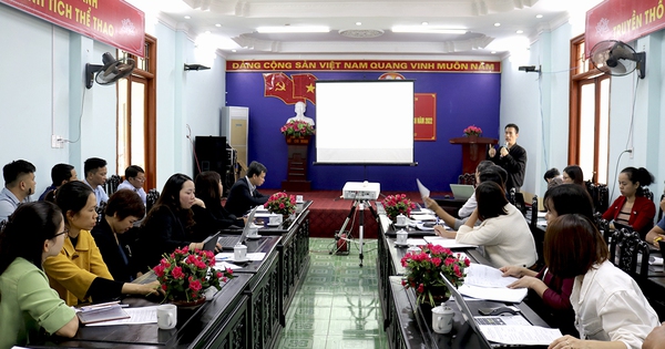 Trung tâm Thông tin du lịch tập huấn về công tác báo cáo thống kê tại Hà Giang