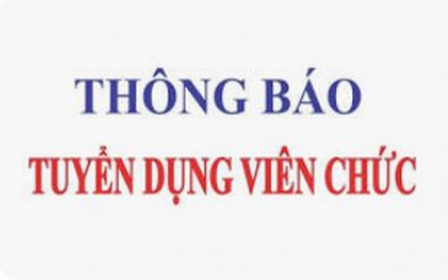 Thông báo tuyển dụng viên chức trong các đơn vị sự nghiệp công lập thuộc Bộ VHTTDL năm 2025