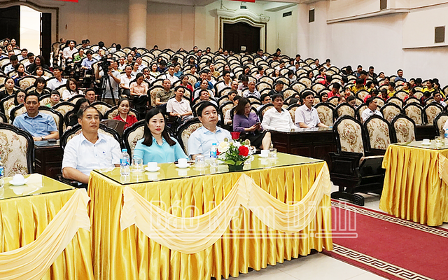 Nam Định: Hội nghị chuyên đề "Xây dựng và phát triển văn hóa, con người Việt Nam đáp ứng yêu cầu phát triển bền vững đất nước"