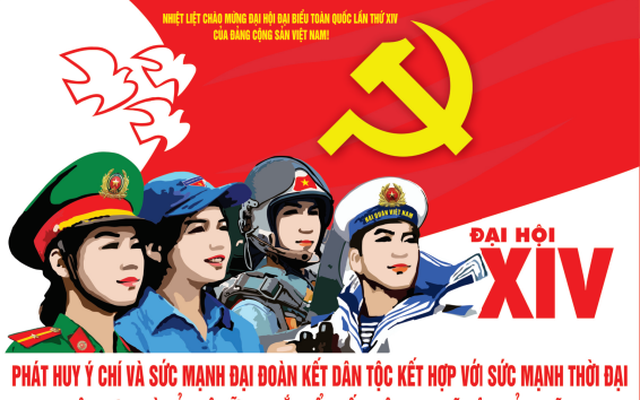 Tổ chức các hoạt động tuyên truyền trực quan Đại hội Đảng lần thứ XIV