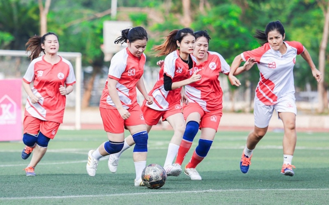 12 đội tranh tài ở Giải bóng đá nữ 7 người – VĐQG Carefor Cup 2025