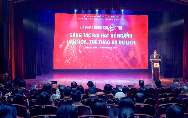 Phát động Cuộc thi sáng tác bài hát về ngành Văn hóa, Thể thao và Du lịch năm 2025