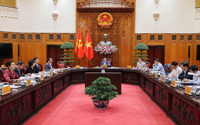 Thủ tướng chủ trì cuộc họp xem xét Đồ án quy hoạch trục đại lộ cảnh quan sông Hồng và Khu đô thị thể thao Olympic