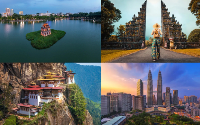 Malaysia, Indonesia, Việt Nam và Bhutan: Một kỷ nguyên mới cho du lịch châu Á
