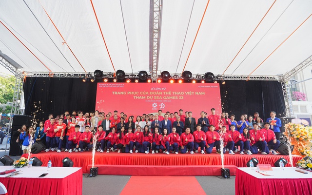 Ra mắt trang phục Đoàn Thể thao Việt Nam tại SEA Games 33