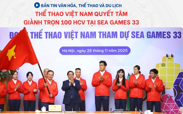 Bản tin VHTTDL: SEA Games 33: Thể thao Việt Nam đặt mục tiêu 100 Huy chương Vàng