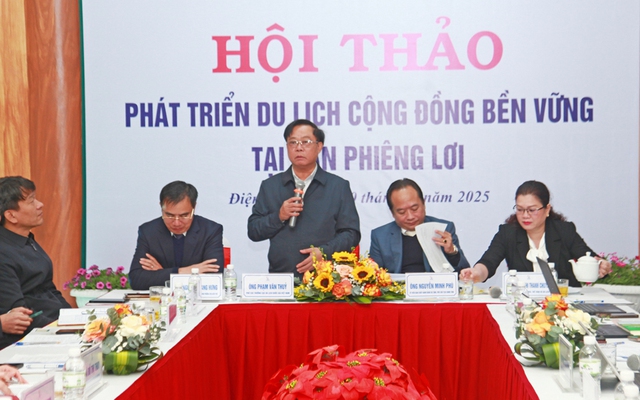 Tìm giải pháp phát triển du lịch cộng đồng bền vững tại bản Phiêng Lơi, tỉnh Điện Biên