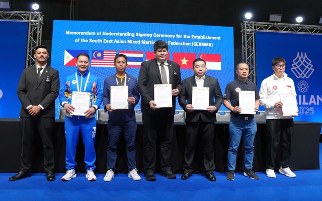Việt Nam là thành viên sáng lập Hiệp hội MMA Đông Nam Á