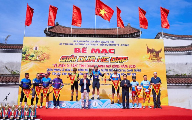 Giải đua xe đạp “Về miền di sản” mở rộng tỉnh Quảng Ninh 2025: Kết nối di sản bằng nhịp chuyển động xanh