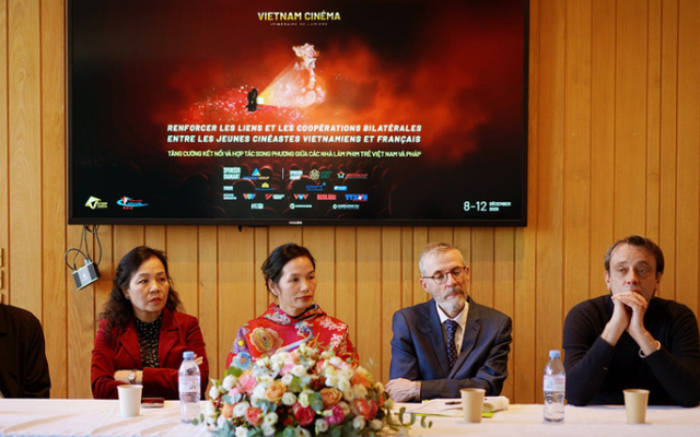 Nhà làm phim trẻ Việt Nam tìm cơ hội hợp tác với điện ảnh Pháp