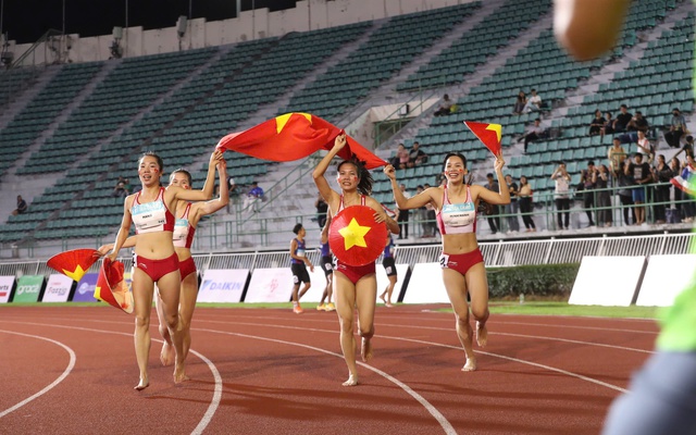 Ngày thi đấu 16/12 tại SEA Games 33: Điền kinh hoàn thành chỉ tiêu đã đặt ra