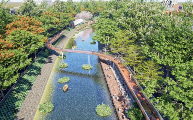 Khởi công dự án cải tạo, tái thiết công viên hai bên sông Tô Lịch cùng loạt công trình hạ tầng, đô thị lớn của Sun Group