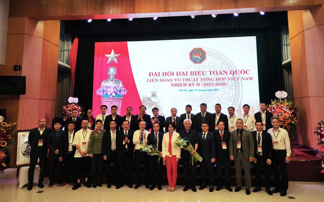 Ông Ngô Đức Quỳnh tái đắc cử vị trí Chủ tịch Liên đoàn Võ thuật tổng hợp Việt Nam nhiệm kỳ II
