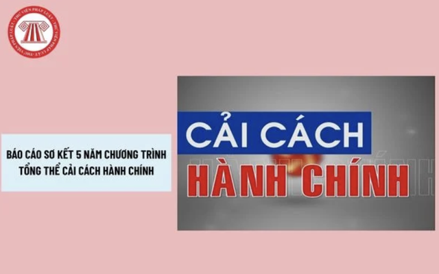 Kế hoạch Sơ kết 05 năm thực hiện Chương trình tổng thể cải cách hành chính nhà nước của Bộ VHTTDL
