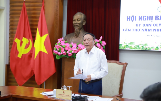Bộ trưởng Nguyễn Văn Hùng: Nâng cao vai trò của Ủy ban Olympic Việt Nam, hoàn thành tốt nhiệm vụ 6 tháng cuối năm 2025