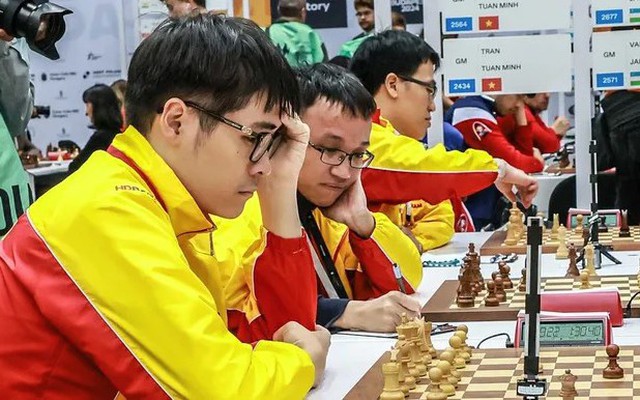 Các đại kiện tướng quốc tế Quang Liêm, Tuấn Minh và Thảo Nguyên giành suất dự World Cup 2025