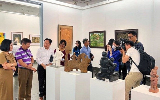 Lan tỏa hình tượng Bác Hồ trong mỹ thuật
