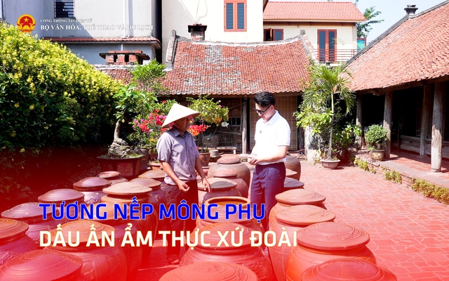 Tương nếp Mông Phụ - Dấu ấn ẩm thực xứ Đoài