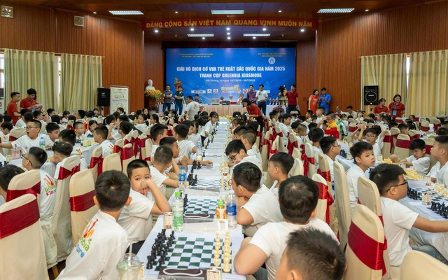 443 kỳ thủ dự Giải vô địch Cờ vua trẻ xuất sắc quốc gia 2025