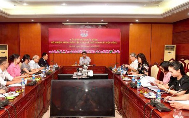 Lãnh đạo Cục TDTT Việt Nam làm việc với Ủy ban Olympic Việt Nam