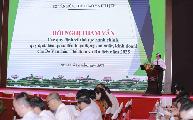 Hội nghị tham vấn các quy định về thủ tục hành chính, quy định liên quan đến hoạt động sản xuất, kinh doanh của Bộ VHTTDL
