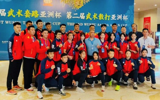 Wushu Việt Nam xếp hạng ba toàn đoàn giải châu Á