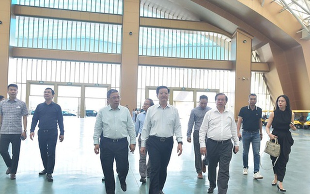 Phó Thủ tướng Mai Văn Chính kiểm tra, đôn đốc tiến độ Triển lãm 80 năm Ngày Quốc khánh