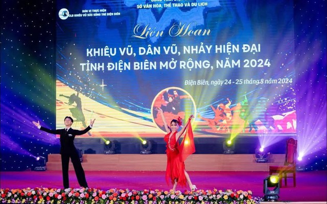 Giải Khiêu vũ thể thao nghệ thuật Điện Biên mở rộng 2025
