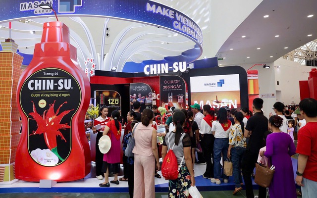 Masan giới thiệu nhiều thương hiệu mạnh tại Triển lãm Thành tựu 80 năm của đất nước