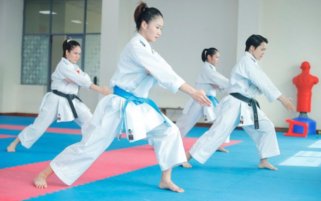 Đội tuyển kata nữ Việt Nam tự tin bảo vệ HCV SEA Games 33