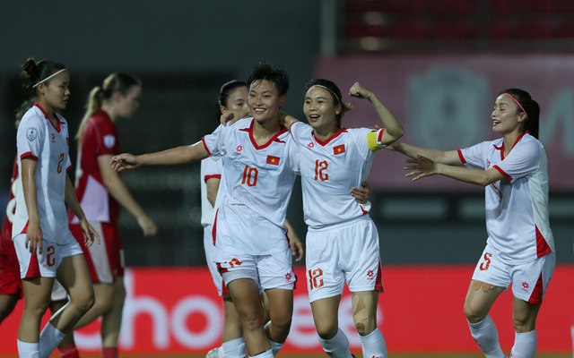 Thắng tuyển nữ Indonesia 7-0, Đội tuyển nữ Việt Nam sớm giành vé vào bán kết