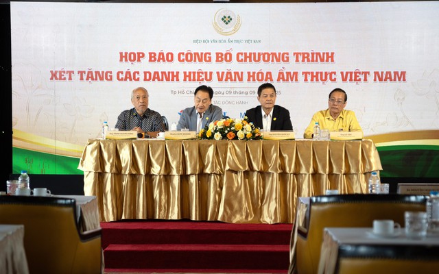 Lần đầu tiên xét tặng “Nghệ nhân Văn hóa Ẩm thực Việt Nam”
