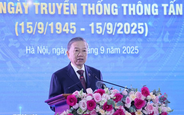 Tổng Bí thư Tô Lâm: Nâng tầm vị thế của Thông tấn xã Việt Nam là hãng thông tấn có uy tín trong khu vực