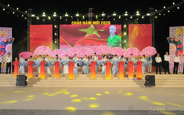 Lào Cai: Đa dạng hoạt động mừng Đảng, mừng Xuân Bính Ngọ 2026