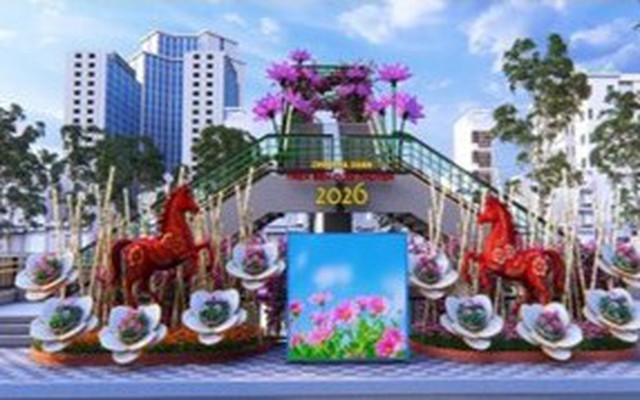 TP.HCM: Chợ Hoa Xuân "Trên Bến dưới thuyền" Tết Bính Ngọ năm 2026 kéo dài 2 tuần