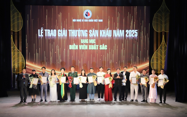 Hội Nghệ sĩ Sân khấu Việt Nam tổ chức Lễ Trao giải thưởng Sân khấu năm 2025 và triển khai công tác năm 2026