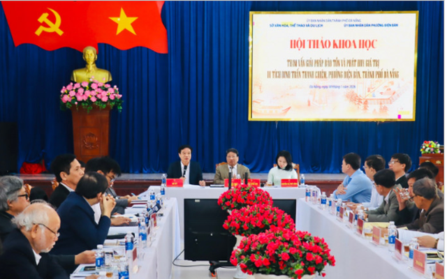 Đà Nẵng: Tham vấn giải pháp bảo tồn và phát huy giá trị di tích Dinh trấn Thanh Chiêm