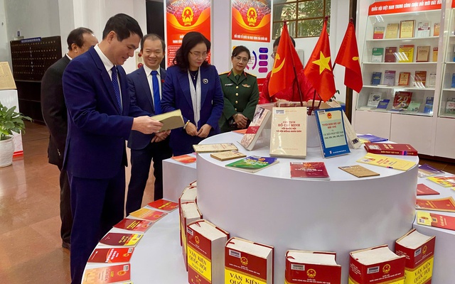 Khai mạc Triển lãm tư liệu "Quốc hội Việt Nam - Hành trình 80 năm xây dựng và phát triển"