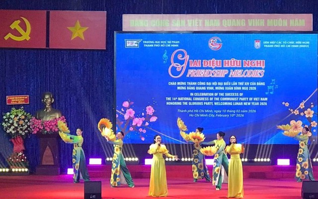 “Giai điệu hữu nghị” - Nhịp cầu văn hoá gắn kết TP.HCM với bạn bè quốc tế